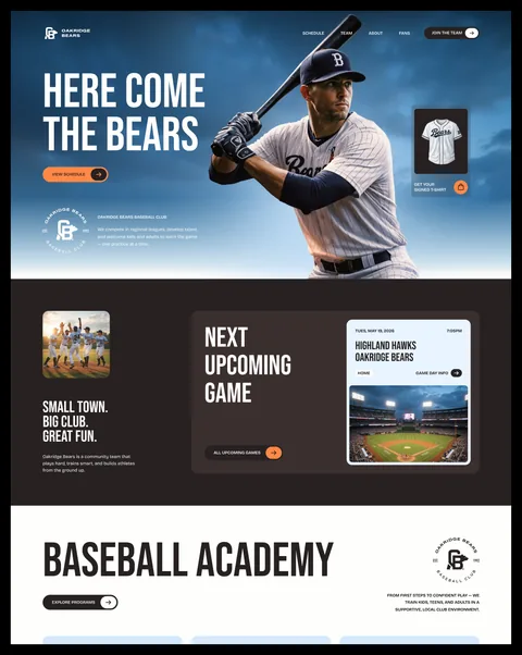Baseball team club