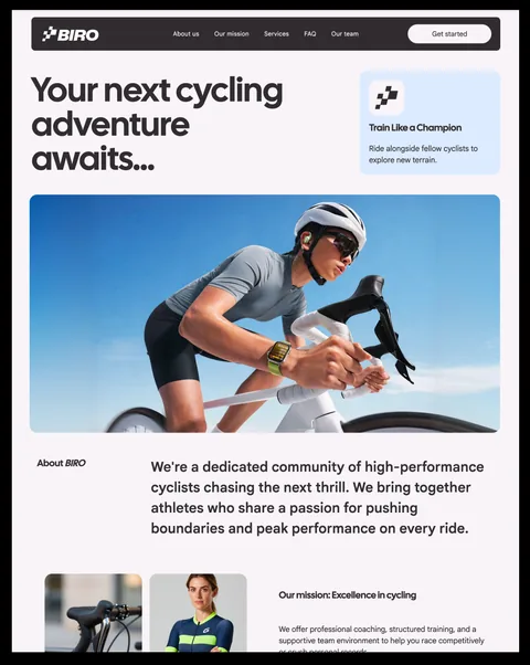 Cycling club